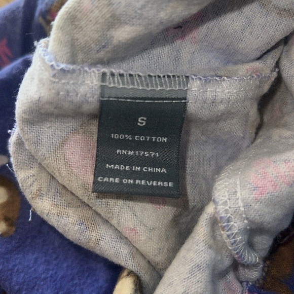 Taylor Marc’s Monkey Printed PJ Set Size Small - Picture 7 of 9